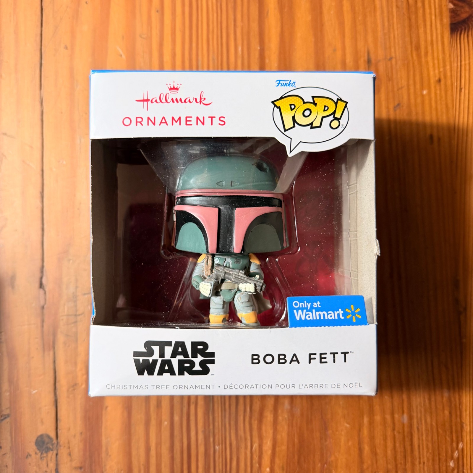 Hallmark Funko Pop Star Wars Boba Fett Ornament Walmart Exclusive 2022 New
