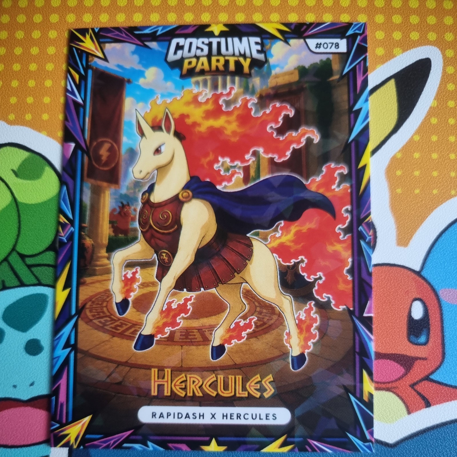 Pokémon Costume Party Rapidash #078 Cracked Ice