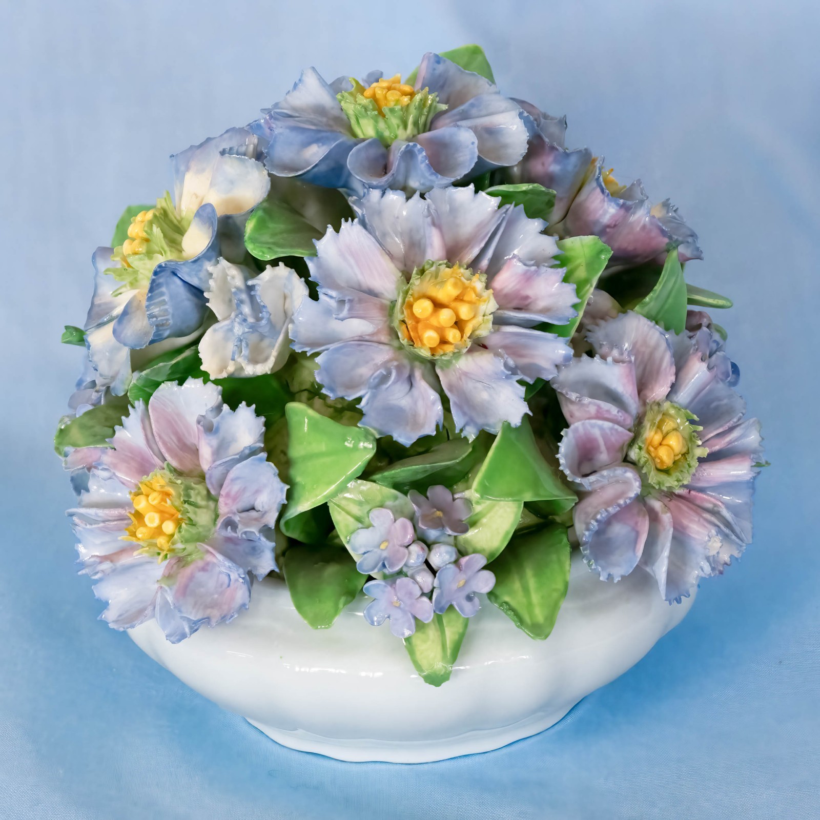 Beautiful ,Vintage Handmade Coalport Bone China Flower Bouquet, Made in England