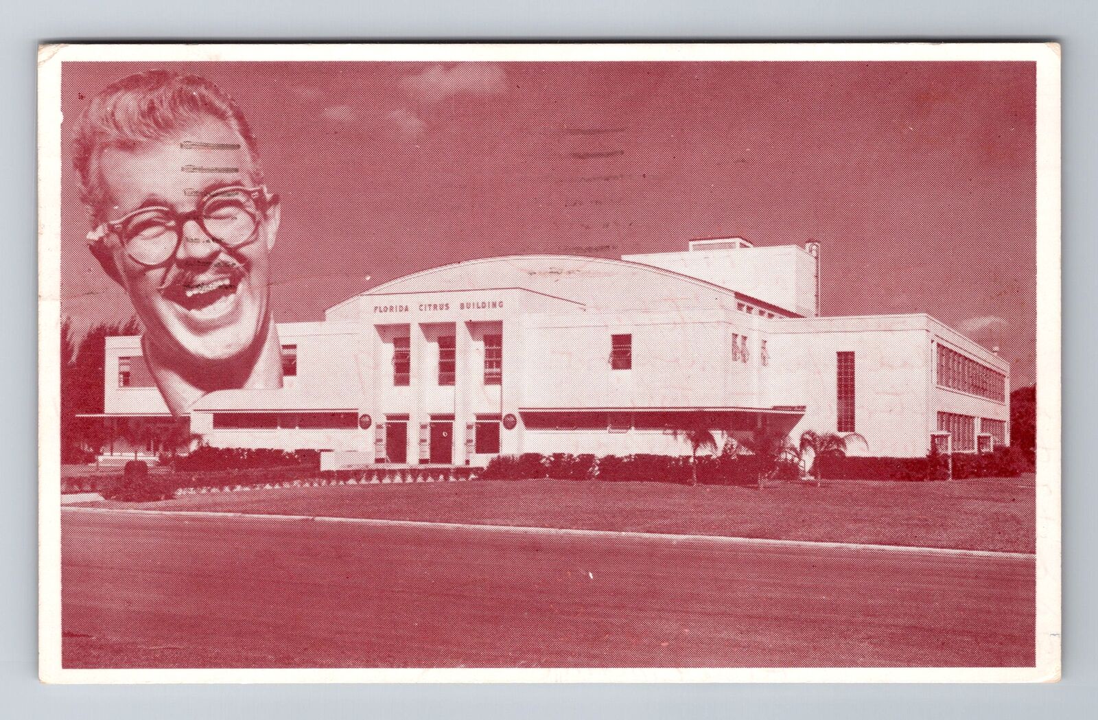 Winter Haven FL-Florida, Tom Moore, Mutual Radio Network, Vintage c1954 Postcard