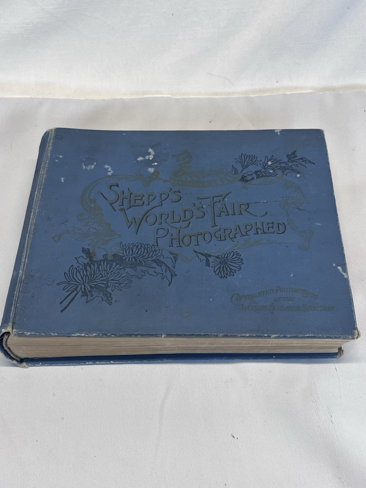 1893 Shepp’s World’s Fair Photographed Chicago Columbian Exposition HC Book