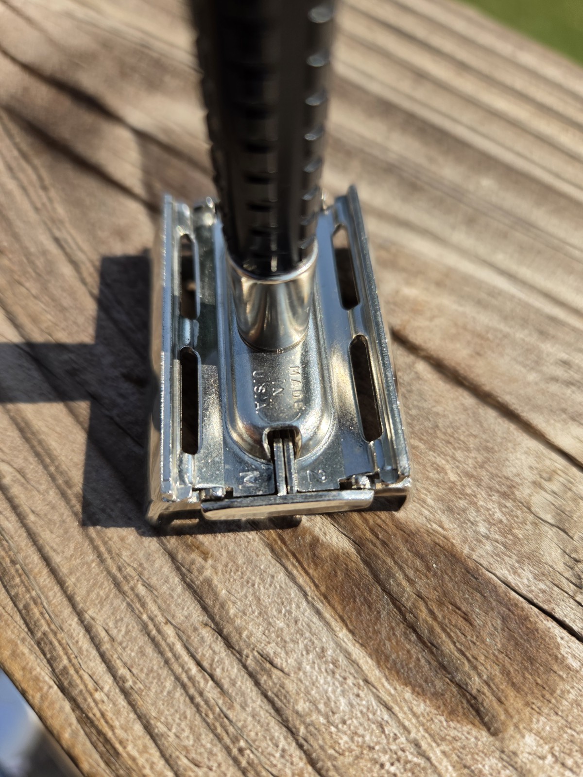 Vintage 1967-1968 Schick Krona DE TTO Safety Razor