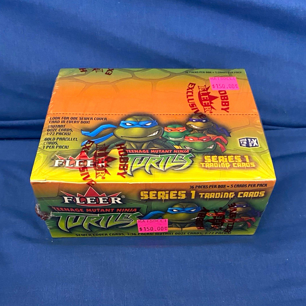 Fleer TMNT Teenage Mutant Ninja Turtles 2003 Series 1 Sealed Box 36 Packs Chase