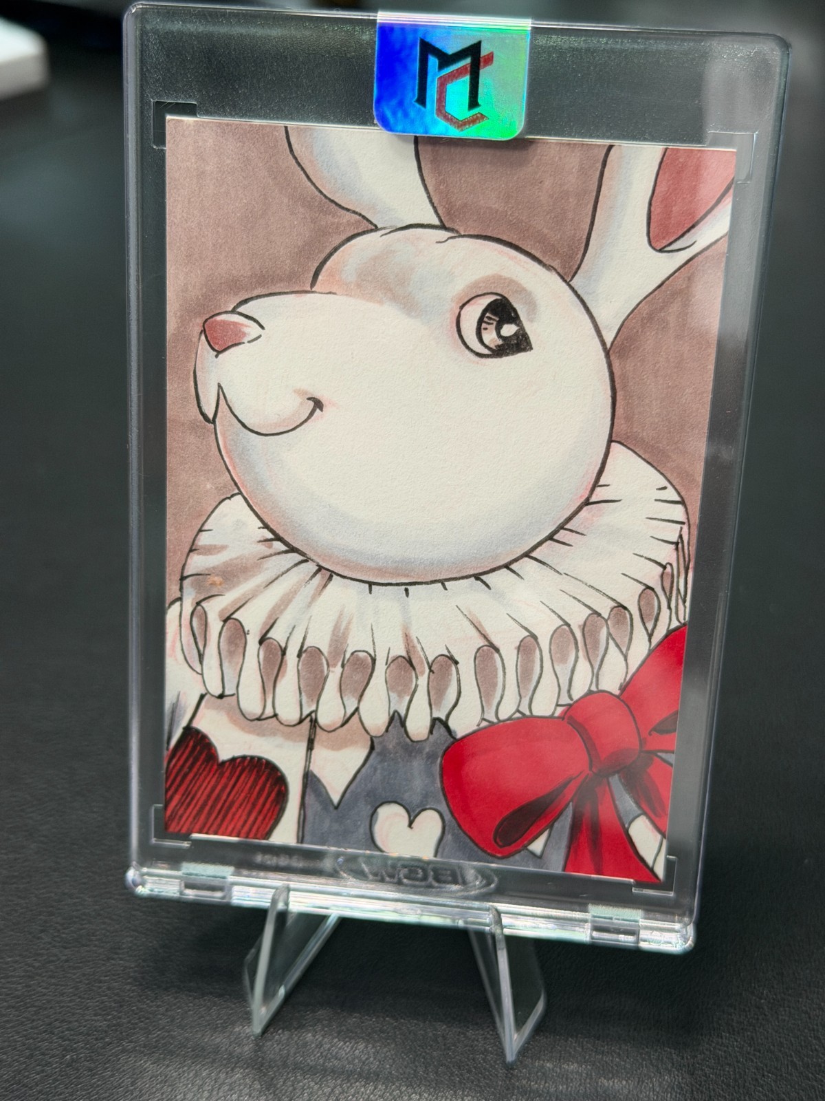 Masterpiece Cards Alice in Wonderland Rabbit 1/1 Sketch Adam Fields