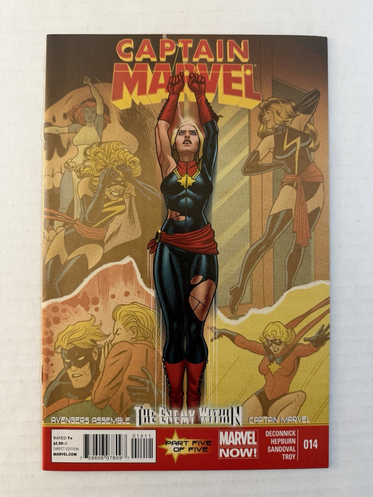 Captain Marvel #14 (2013) 1st Cameo Kamala Khan Ms. Marvel NM