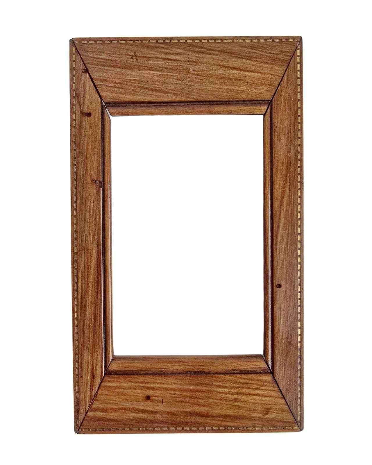 Small Biedermeier Picture Frame, Original Photo Frame c. 1850, Portrait