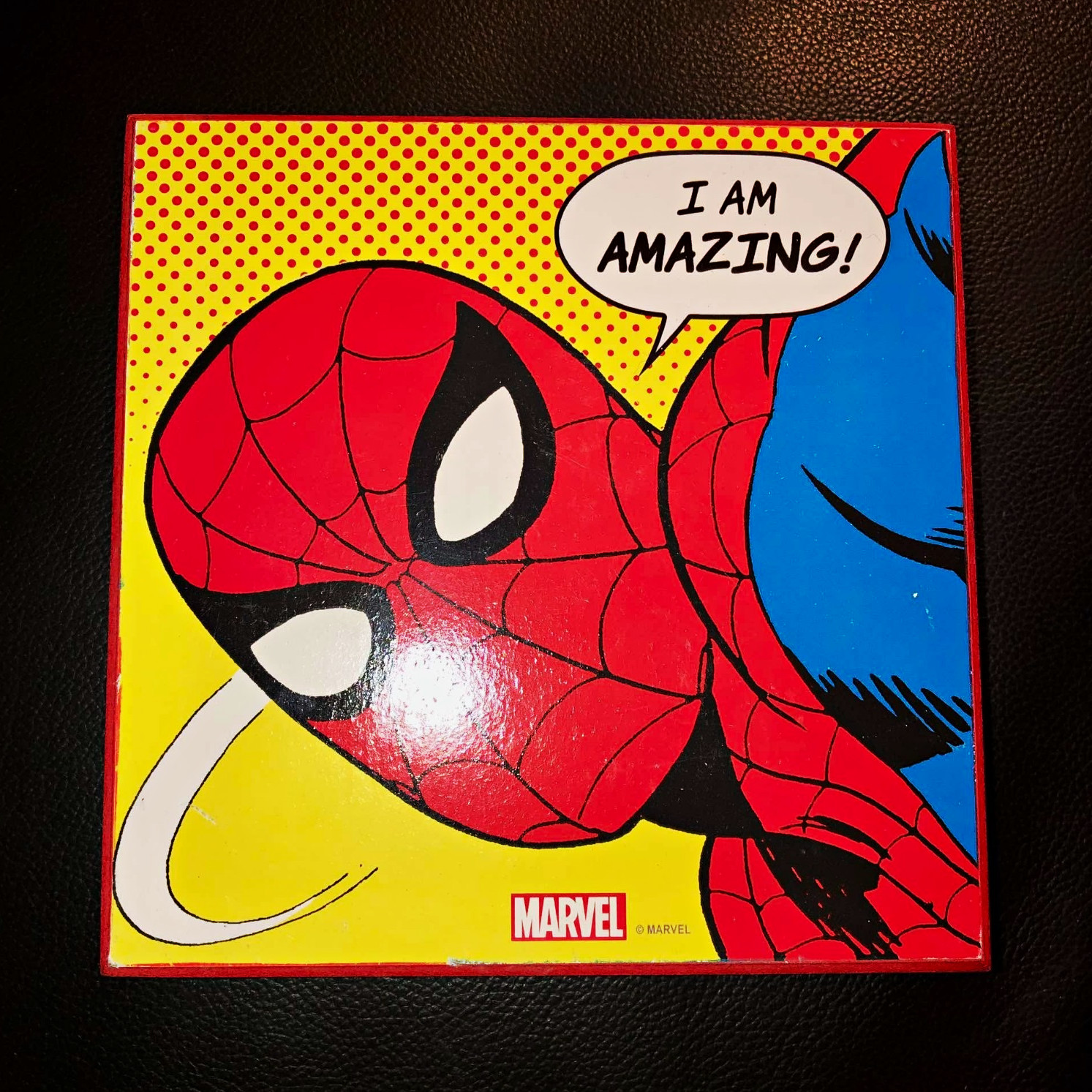 Marvel Spider-Man wooden wall art Marvel Spider-Man wooden wall art