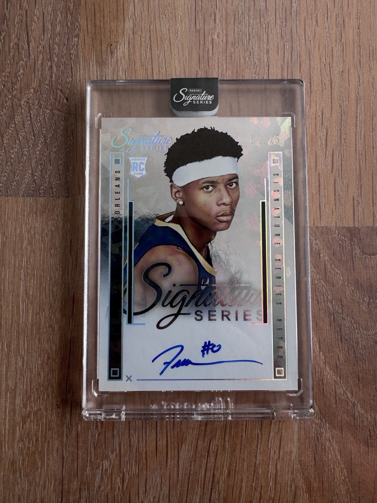 Panini Signature Series 2025/26 Jeremiah Fears RC Autograph SSR-JMF /25