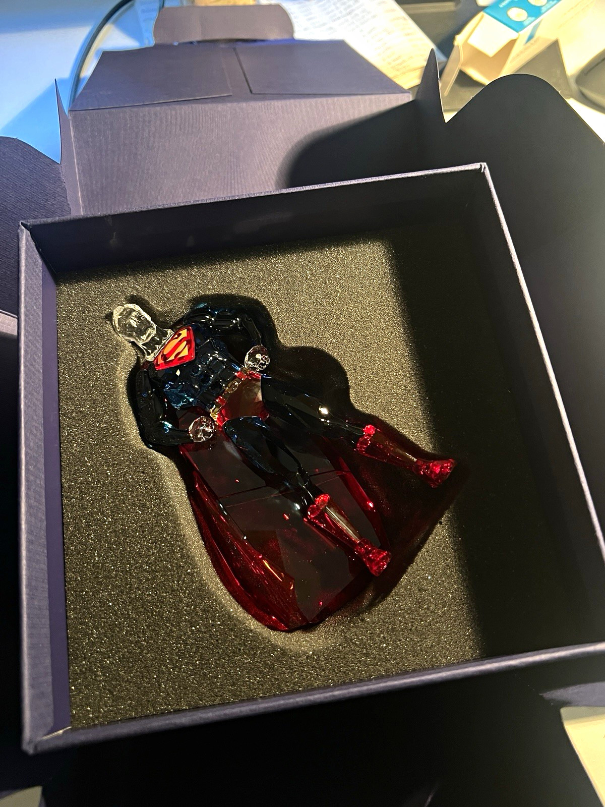 Swarovski DC Superman Standard Edition Crystal Figurine (Model 5566951) w/ Box