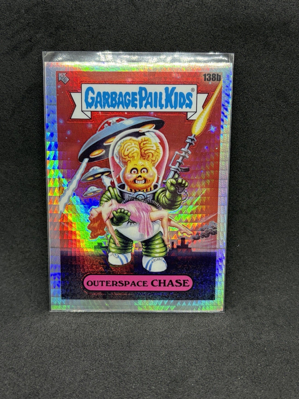 2021 Garbage Pail Kids Outerspace Chase Refractor /199 138b