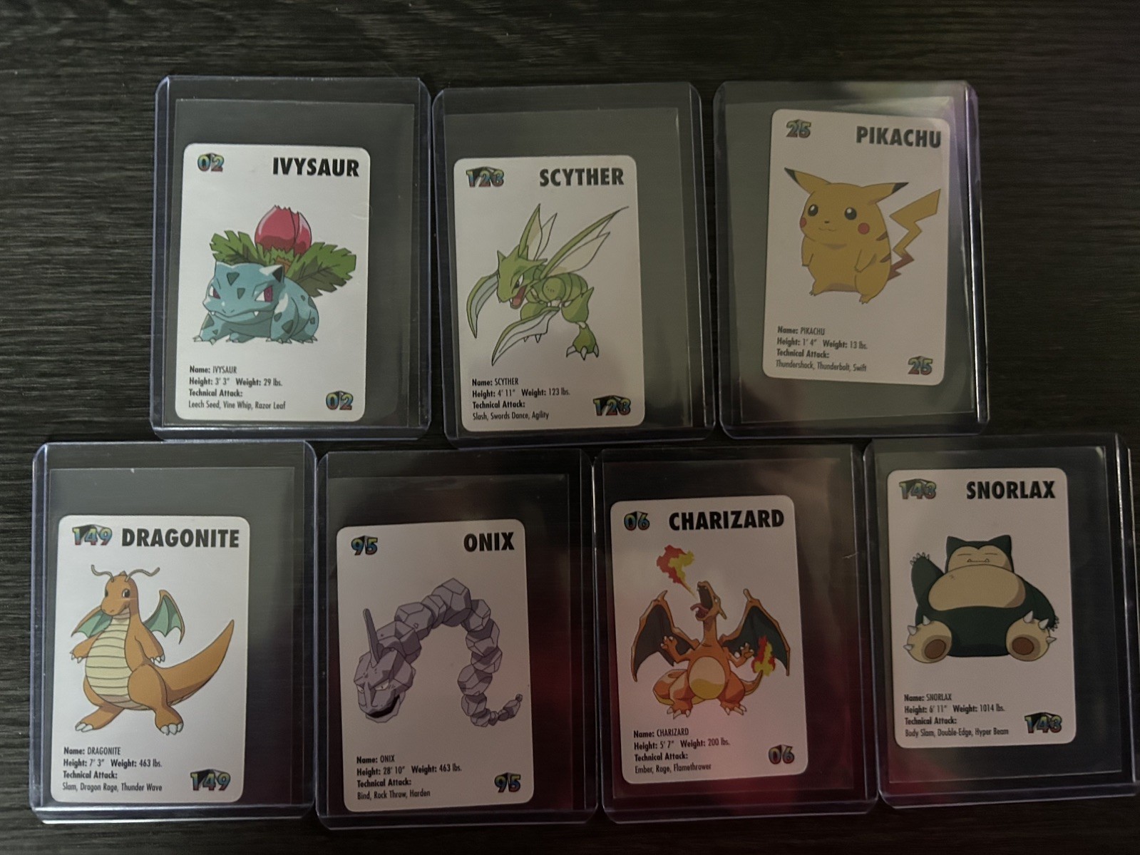 1998 KFC Pokémon Mini Cards Full Set Lot 7