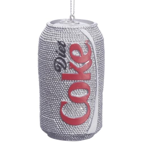 Coca-Cola® Glittered Diet Coke Can Ornament by Kurt Adler
