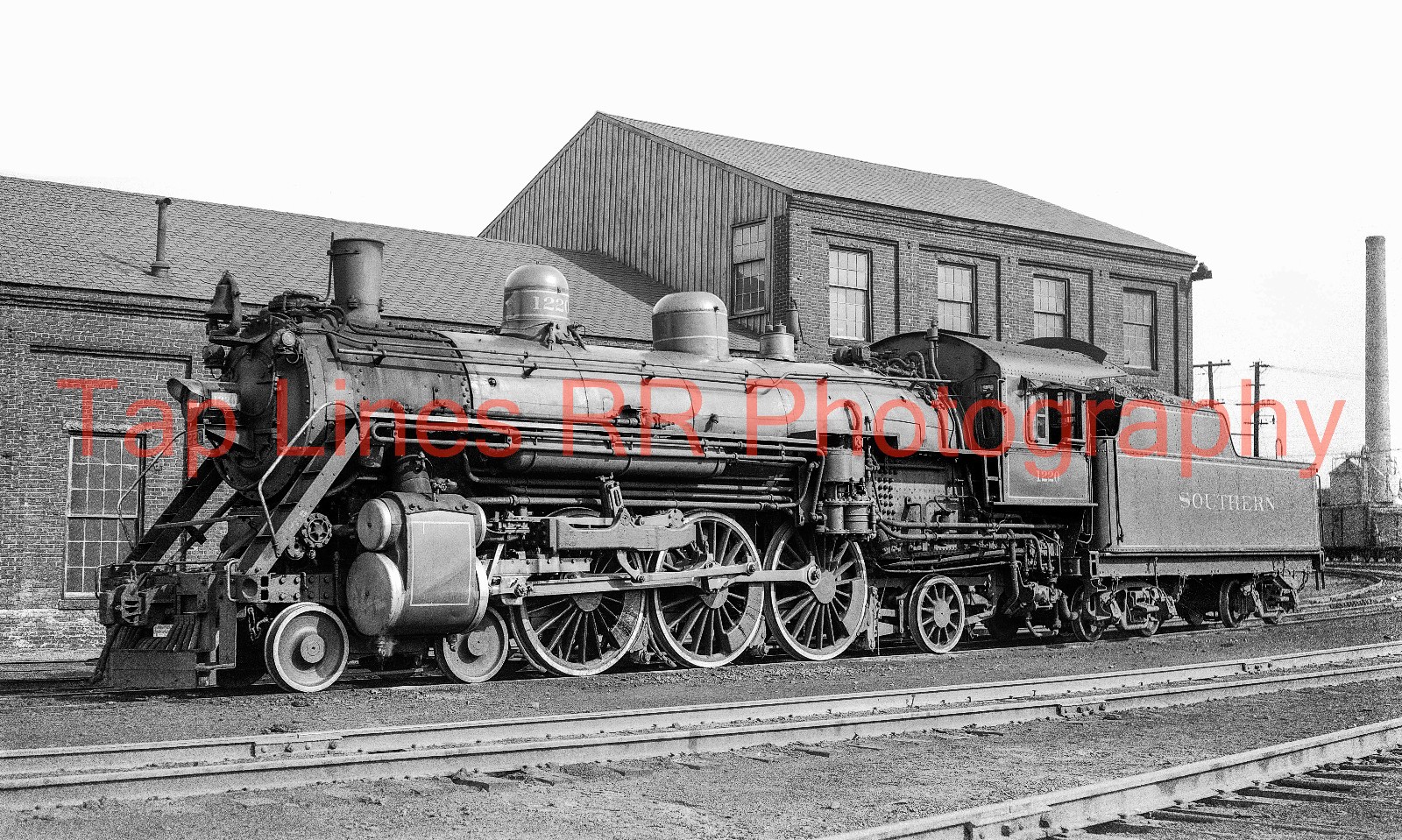 Southern Ry #1220 4-6-2 Richmond VA 2-13-1949 New 5x8 Photo