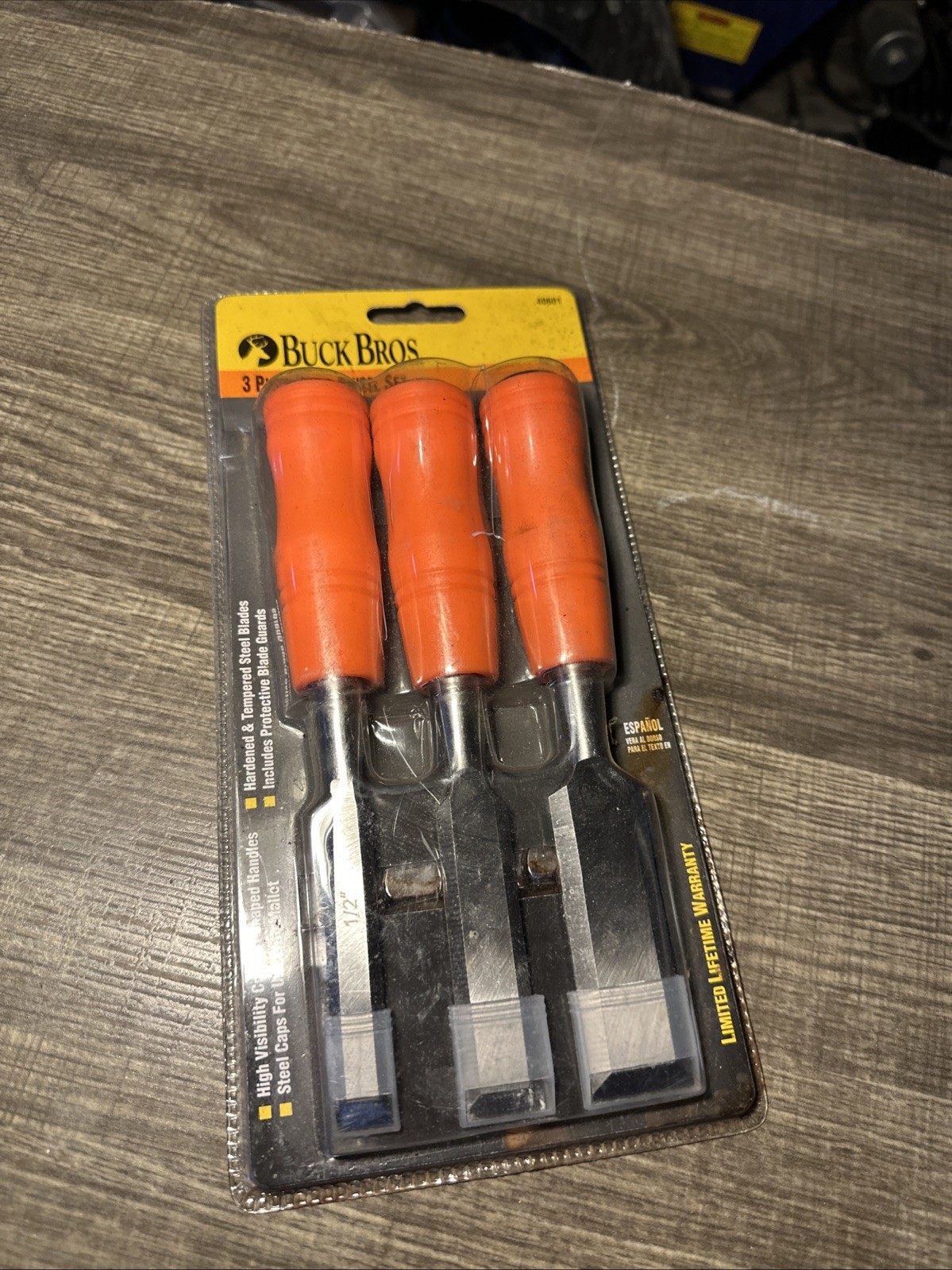 3 Piece Wood Chisel Set