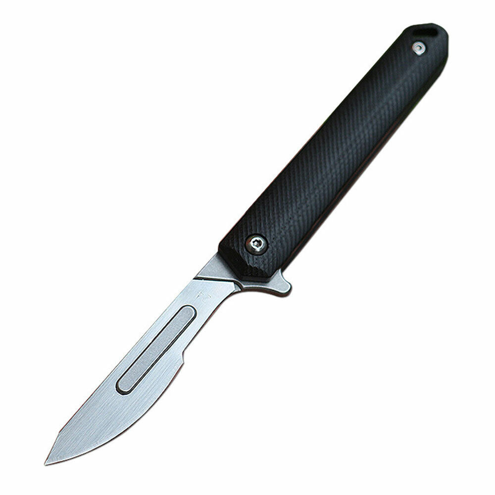 G10 Handle Mini Concealed Carry Blade Neck Knife EDC Outdoor Camping Tactical