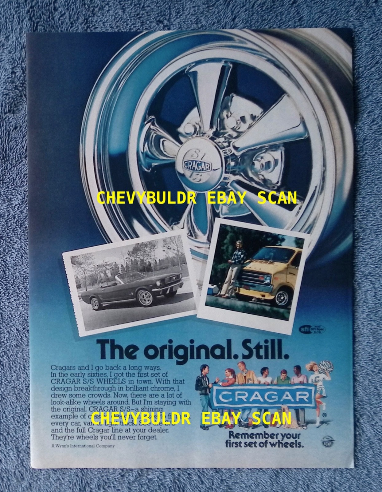 1979 Cragar S/S Wheels Vintage Ad 