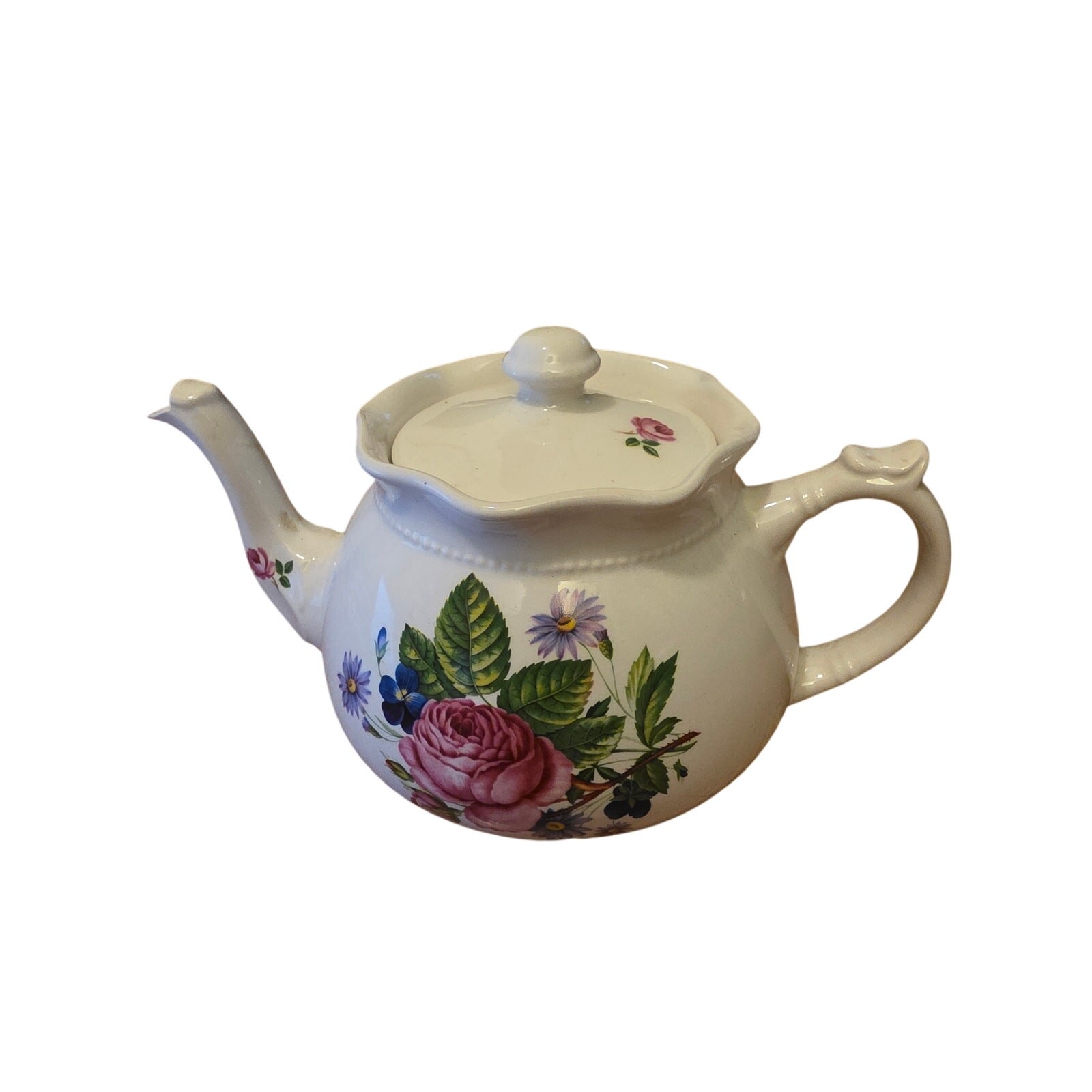 Vintage Arthur Wood English Teapot Wentworth Floral Pattern 5782