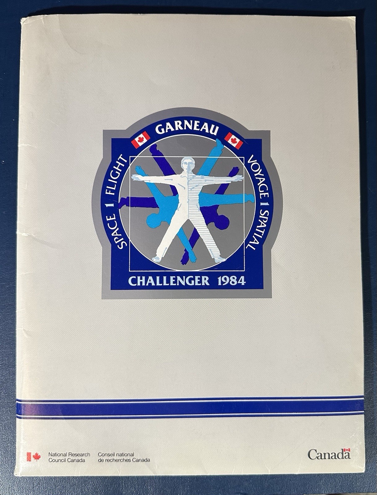 Vtg 1980s Canadian Space Program Publication Lot Marc Garneau Challenger NASA