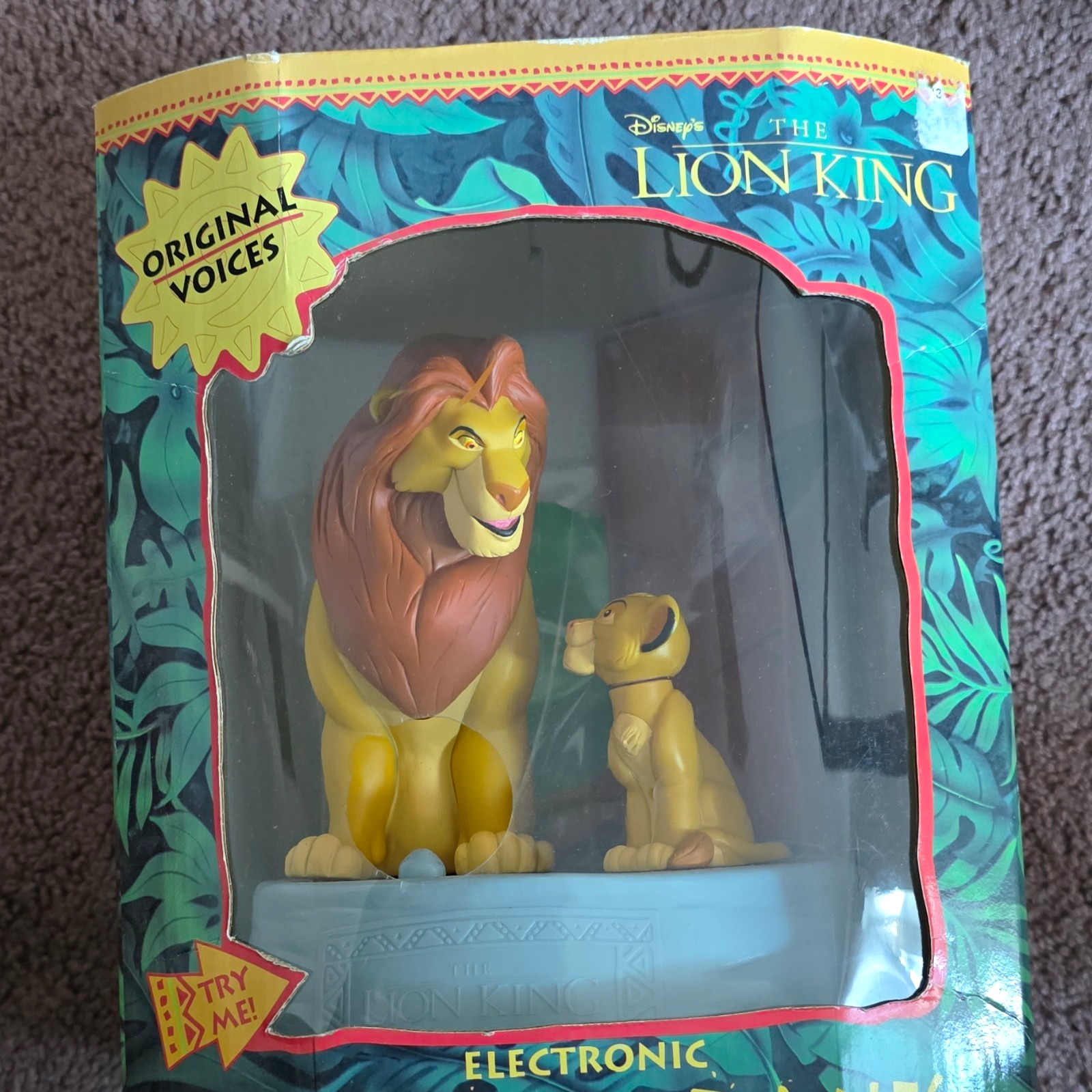 Disney The Lion King Electronic Talking Bank Original Voices