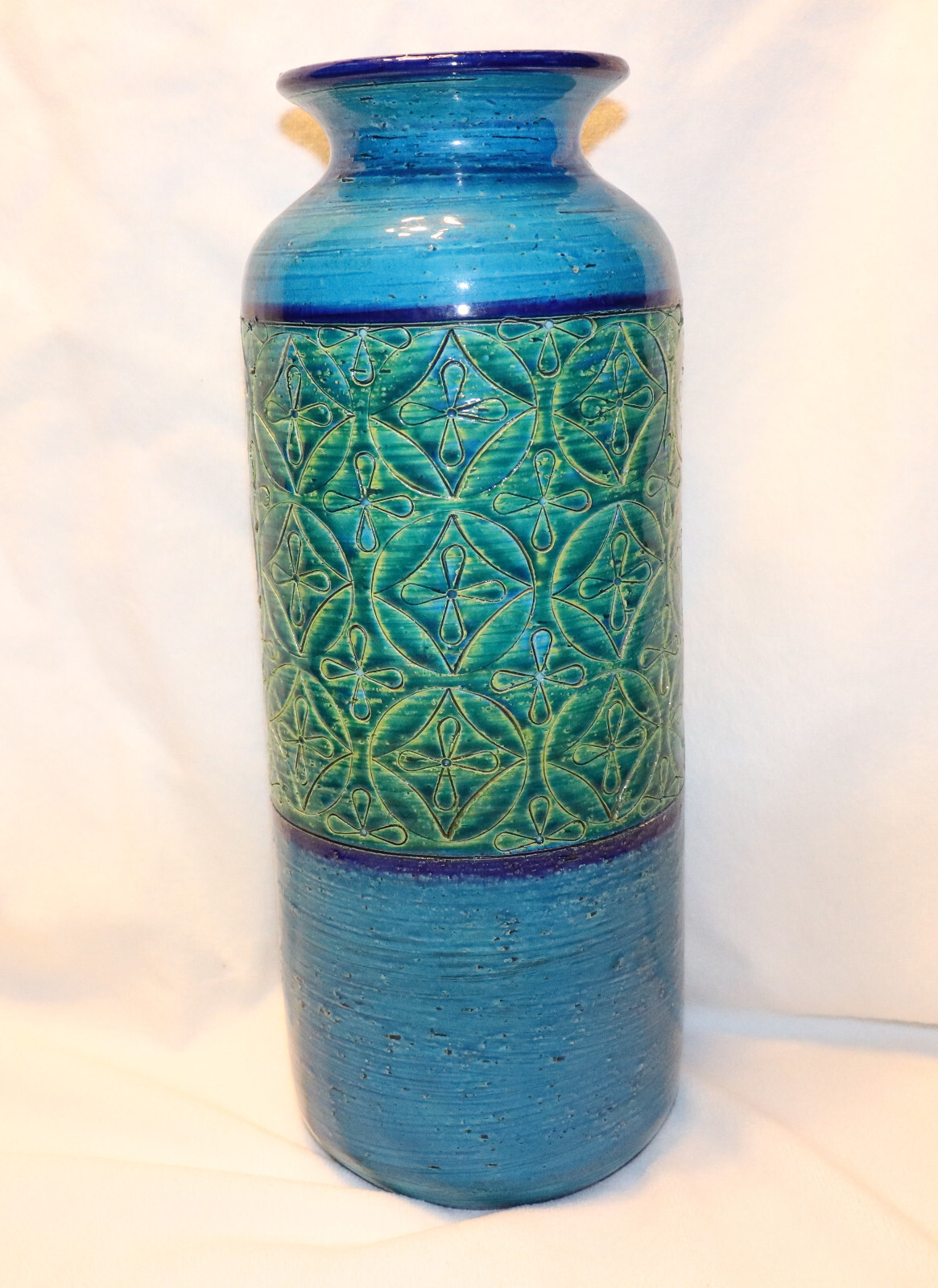 Mid Century Vintage Bitossi Vase by Italian Artist Aldi Londi