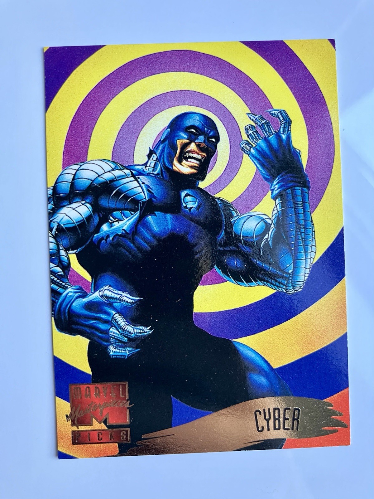 1995 Fleer Marvel Masterpieces #119 Cyber