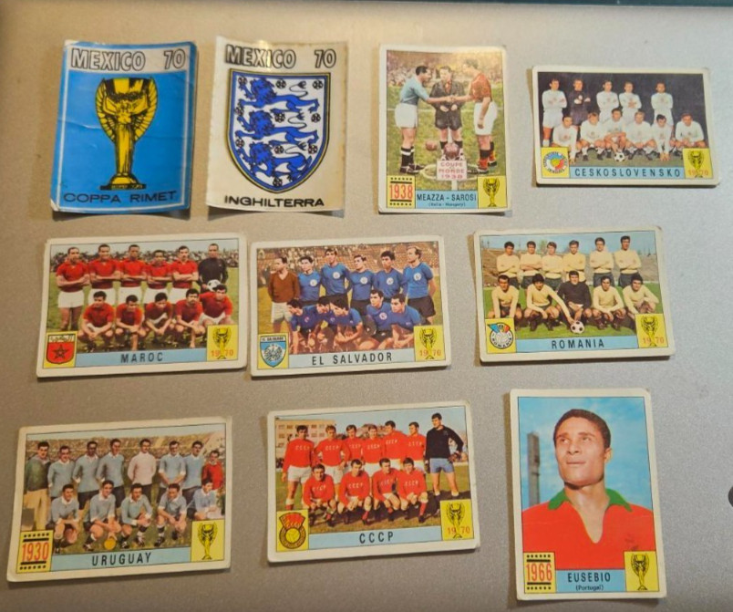10 Panini Mexico 70 Recoverable Figures 10 Panini Mexico 70 Recoverable Figures