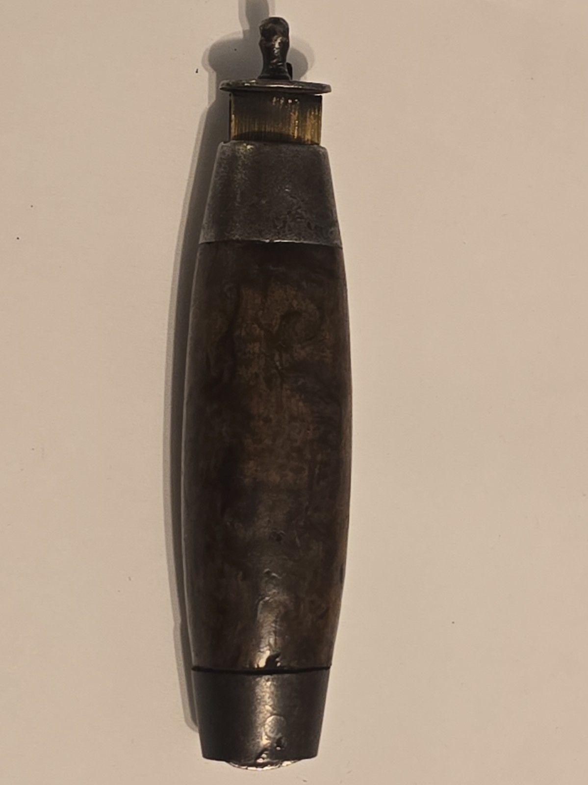 Antique Johan Engstrom Eskilstuna Swedish Burl Barrel Knife 1882 Working