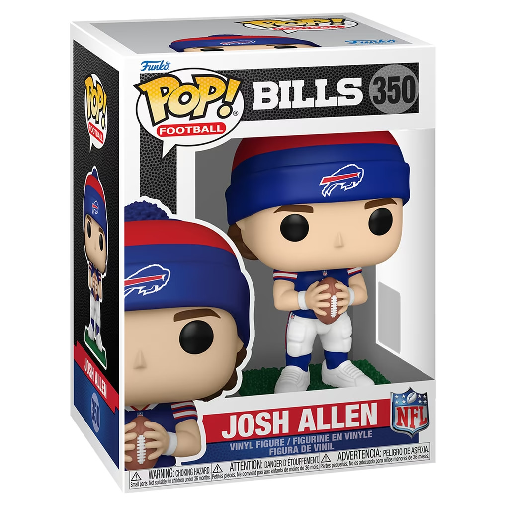 [BIG SALE] Funko Josh Allen NFL Pop Vinyl Figure Buffalo Bills Fan