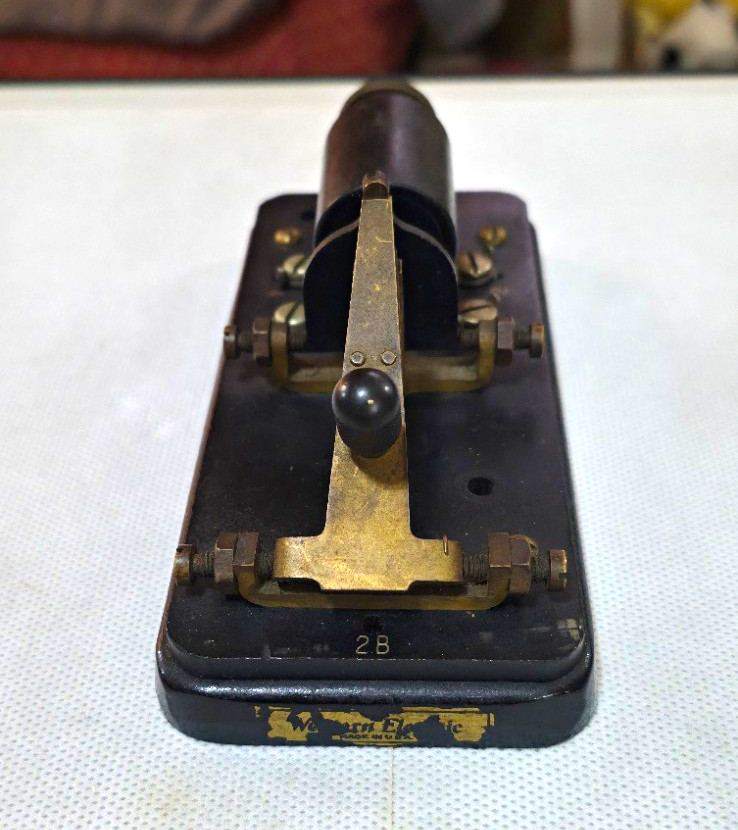 Vintage Western Electric 2B Call Circuit Relay Telegraph Railroad Signal Antique