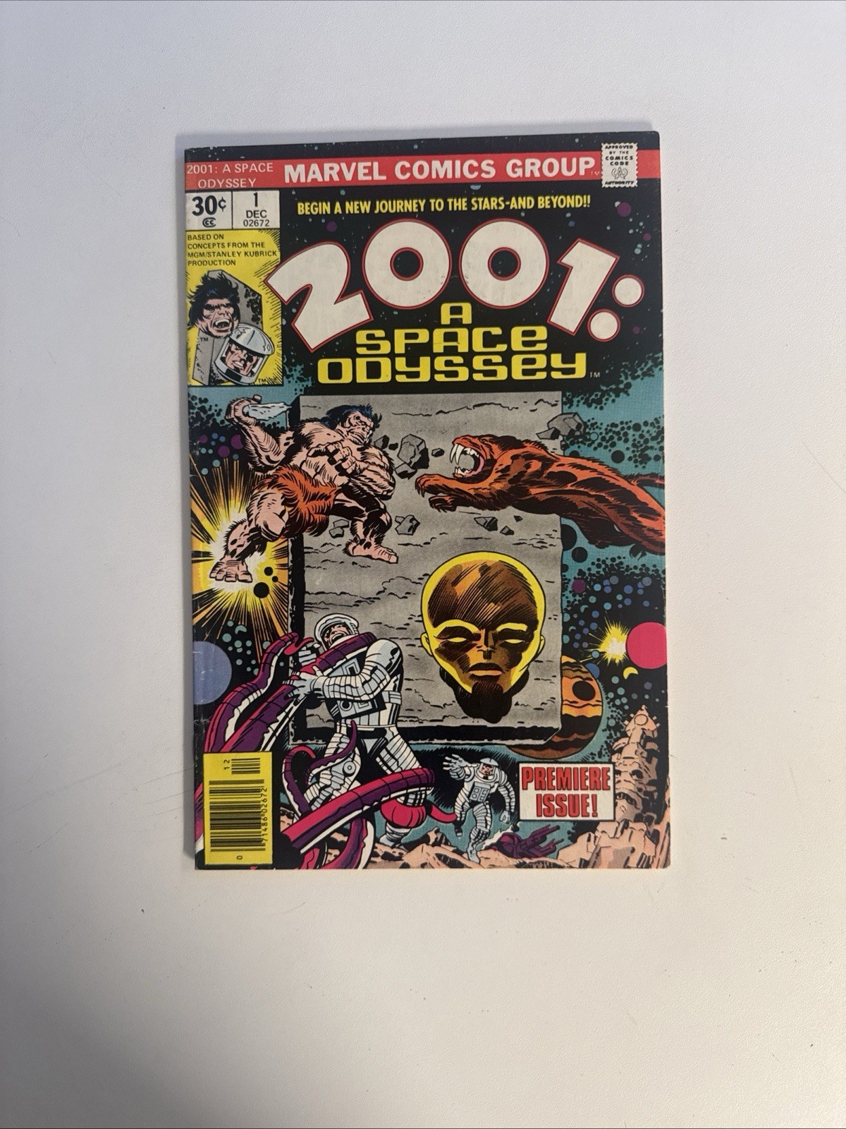 1976 MARVEL COMICS GROUP 2001: A SPACE ODYSSEY VOL. 1 #1 1976 MARVEL COMICS GROUP 2001: A SPACE ODYSSEY VOL. 1 #1