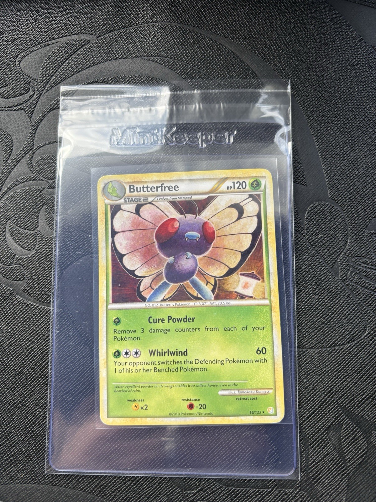 Butterfree 16/123 HeartGold SoulSilver Rare Pokémon TCG