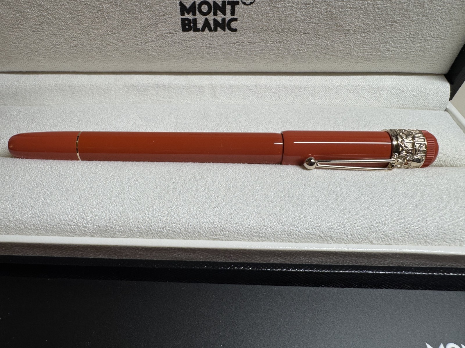 Montblanc Heritage Spider Metamorphosis Coral Rollerball SE 118233 New Box