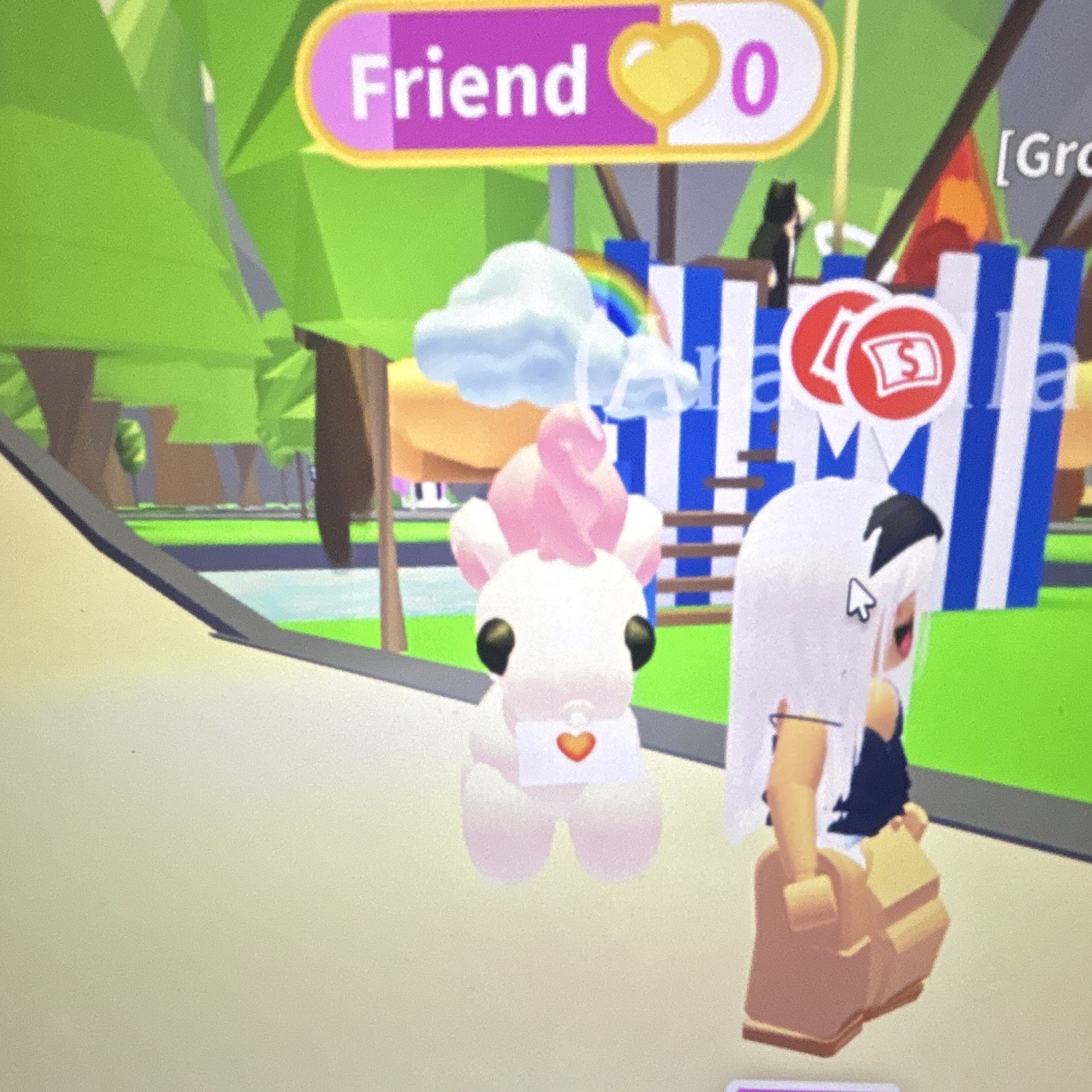 Adopt Me BALLOON UNICORN Roblox Virtual  Inventory