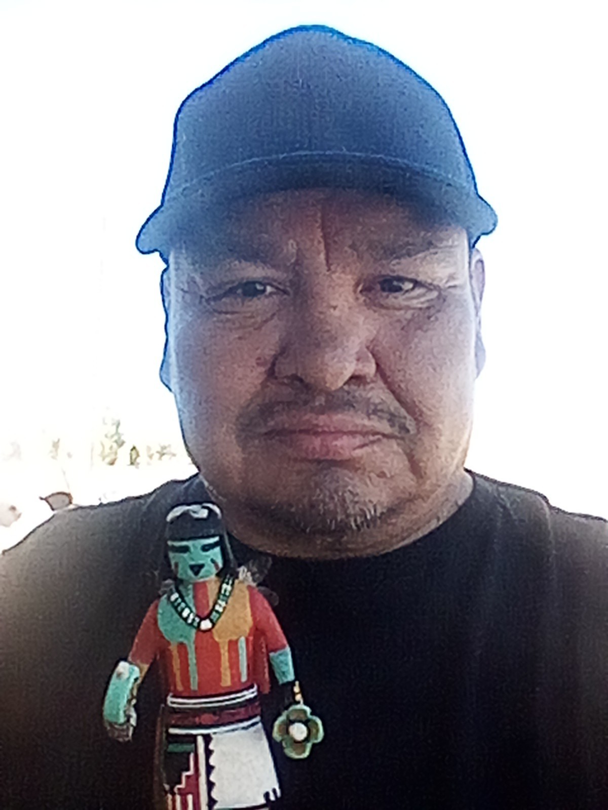Hopi poli / butterfly man  kachina ( for sale by artist) Brand New  