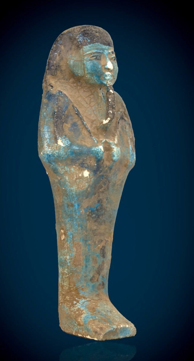 Ancient Egyptian Antiquities Faience Ushabti Shabti Rare Funerary Figurine