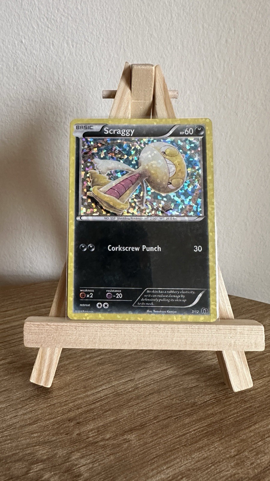 Scraggy 7/12 Mcdonald\'s 2016 Promo Pokemon TCG