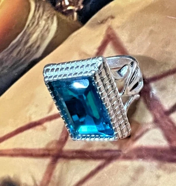 ''MOST' Power queen succubus Silver Ring A+++ very rare Blessed WIsh come true