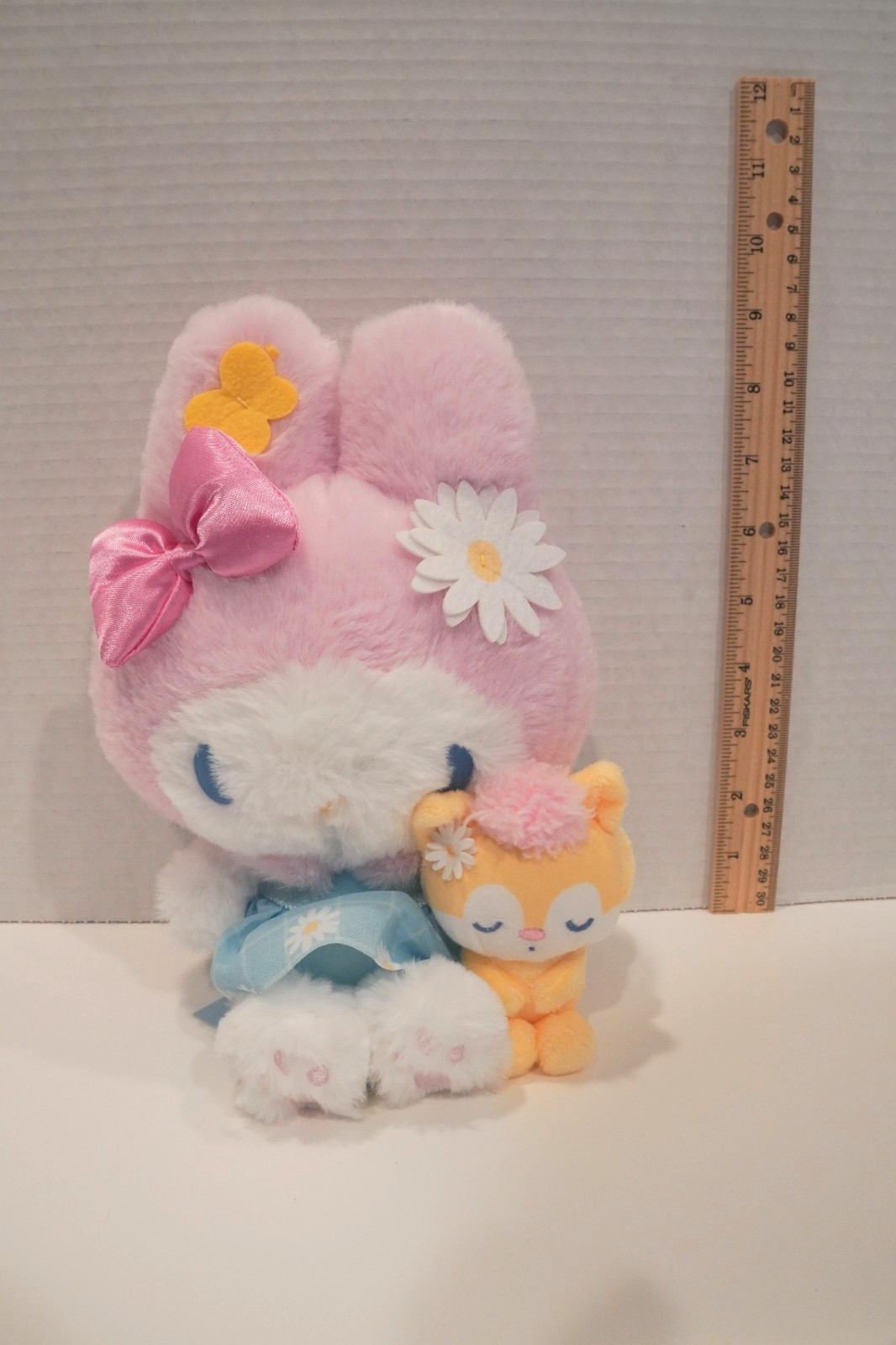 @@***NWT RARE - Sanrio My Melody and Risu Large Plush Flowers Skirt***@@