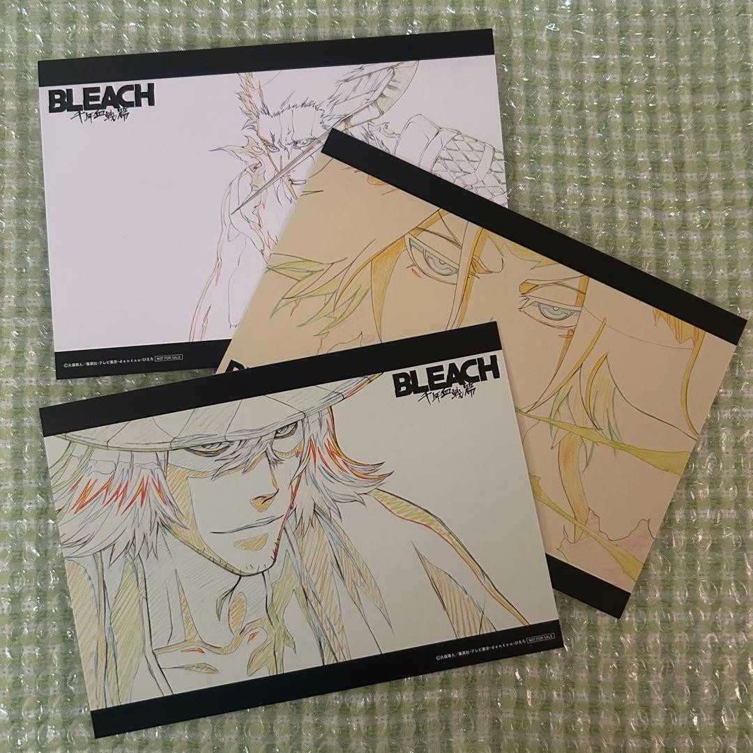 BLEACH Thousand-Year Blood War The Calamity Arc Movie Admission Bonus Postcard