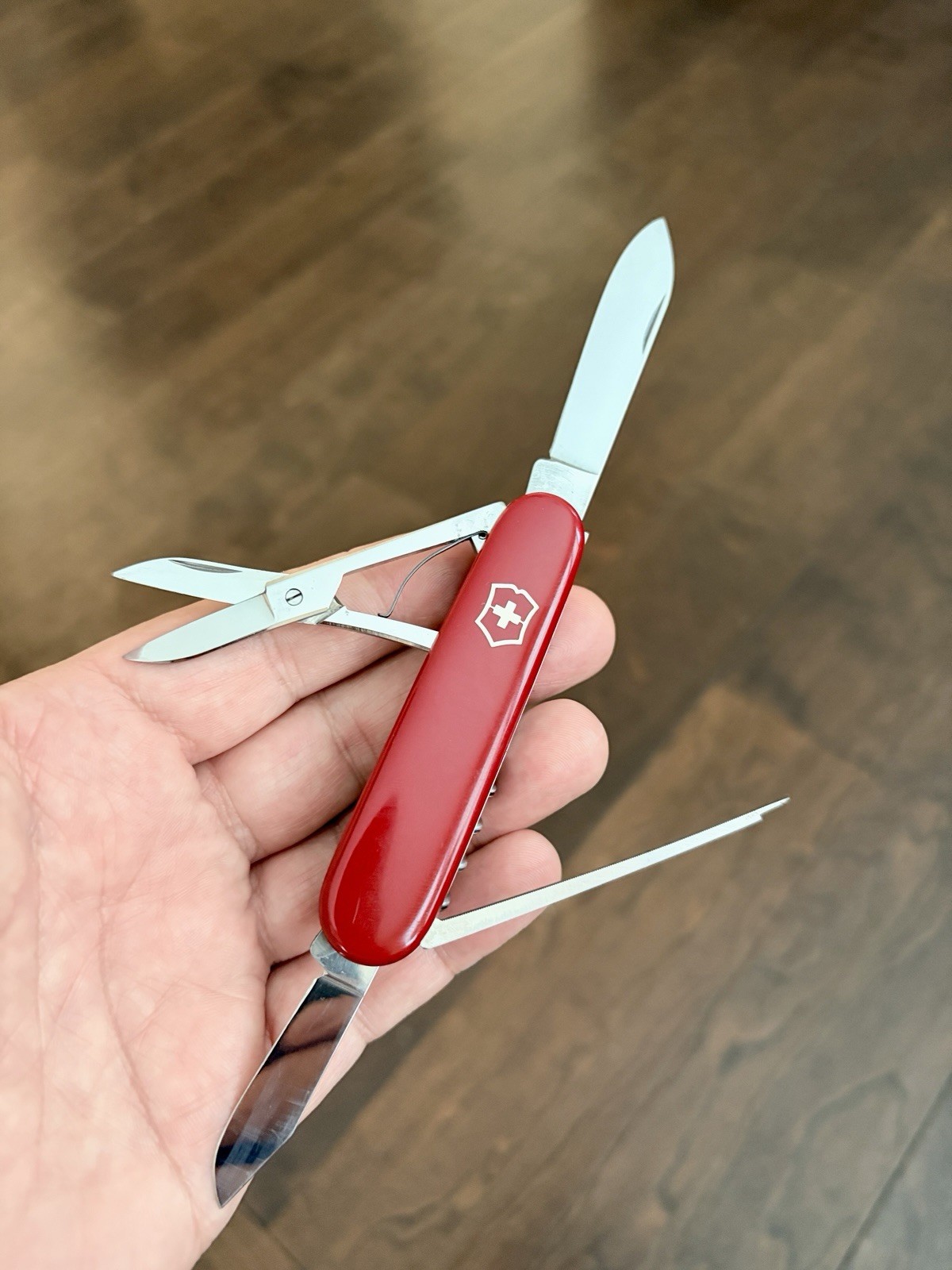 Rare - Victorinox Golfer w/ Long Nail File & Clip Point Small Blade Excellent