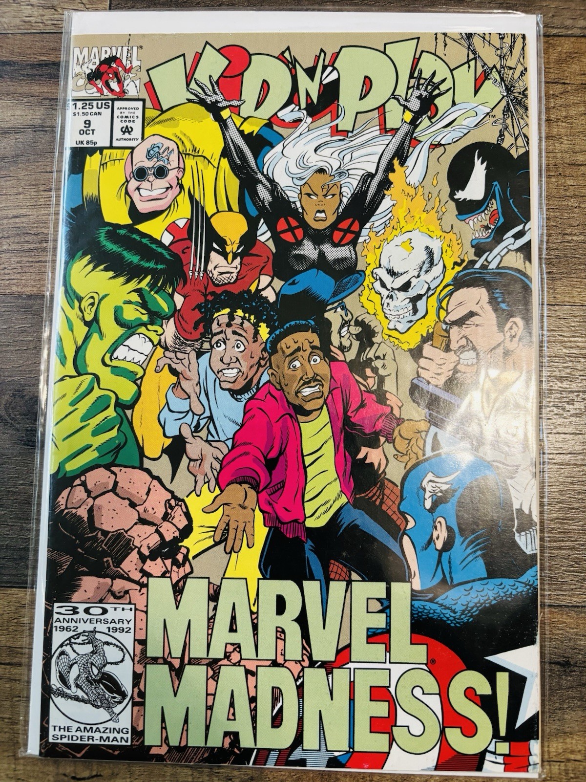 Kid \'N Play #9 Early Venom Appearance 1992 Final Issue NM 9.2