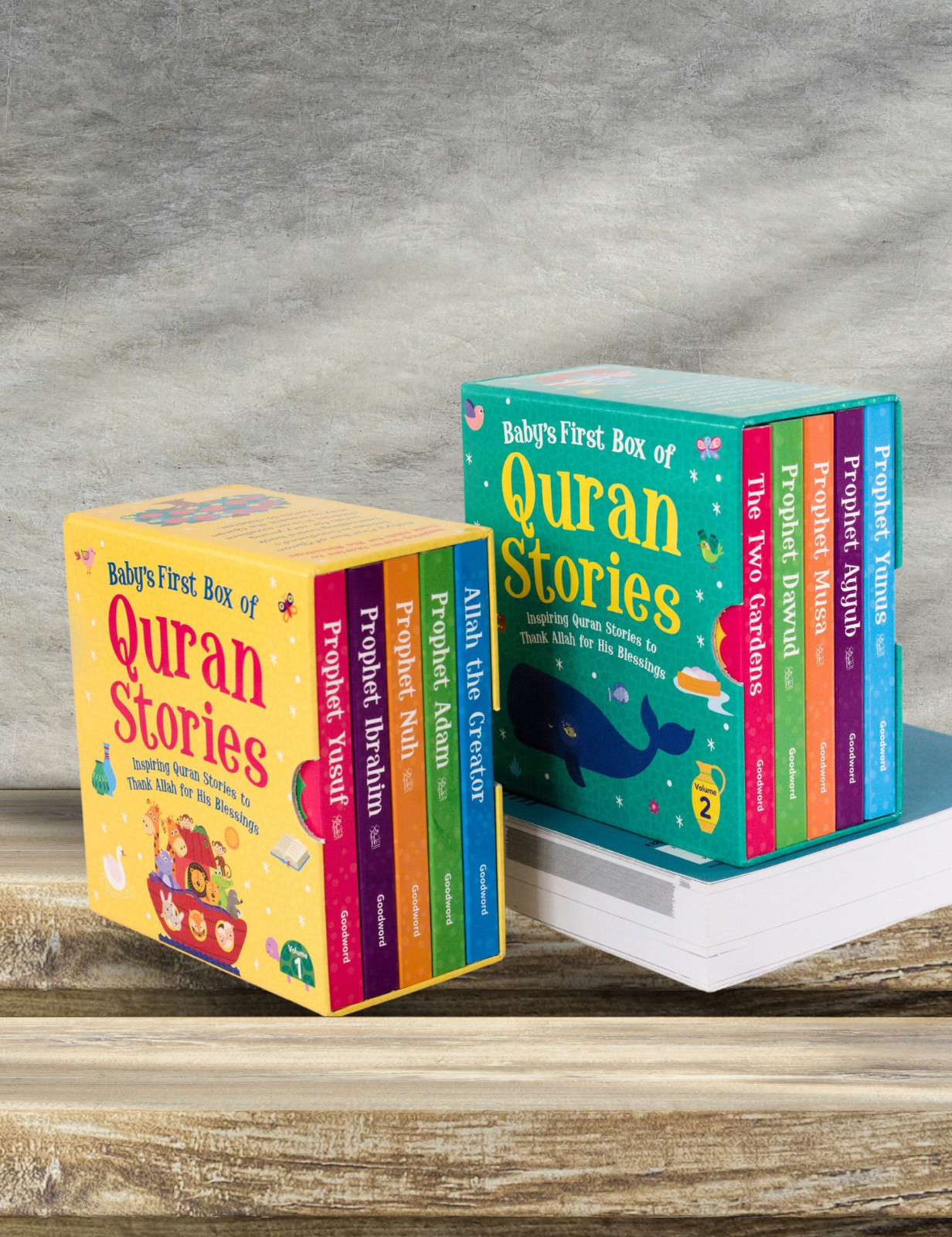 Baby's First Quran Stories Box, Volumes 1 & 2