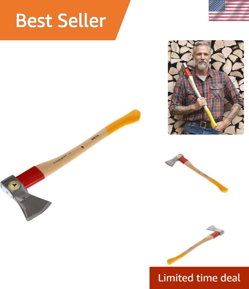 Efficient OX 620 H-1257 Splitting Maul with Safety Enhancements for Outdoors