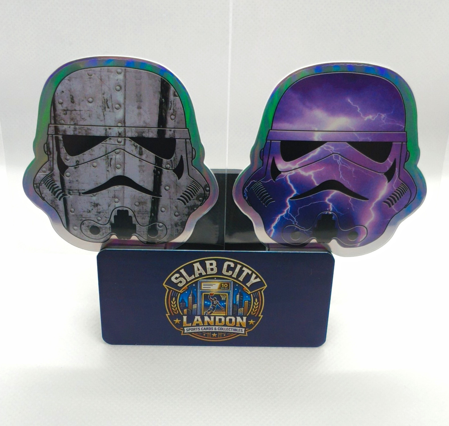 Topps 2026 Topps Chrome Star Wars Stormtrooper Chrome Sticker SC-1B