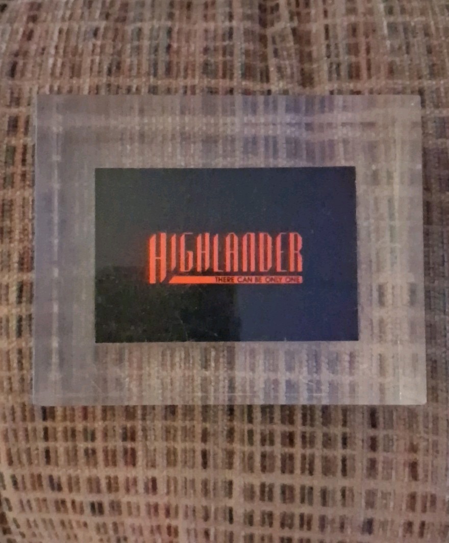 Highlander TV COMIC SERIES COLLECTORS ITEM SUPER RARE
