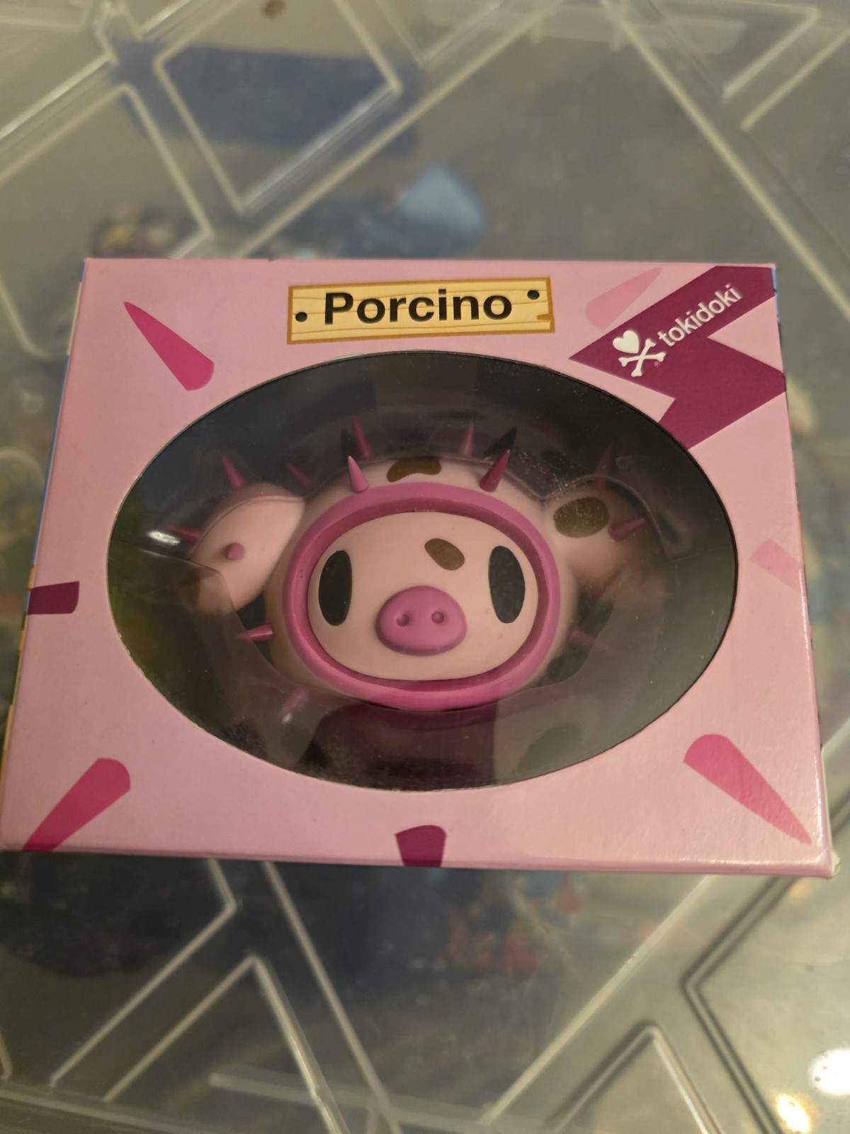 Tokidoki Cactus Friends Porcino Pink Plastic Collectible Art Figure Boxed *RARE*