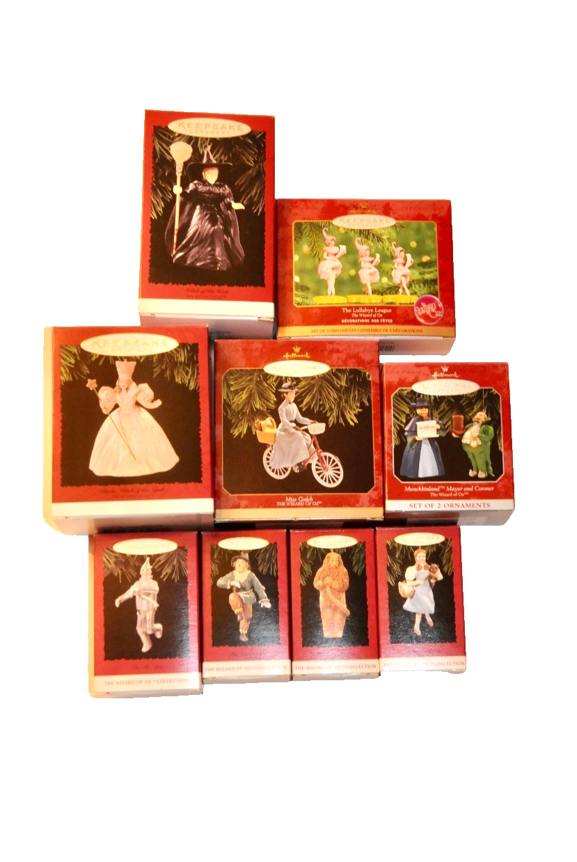 Hallmark Wizard of Oz Christmas Ornaments