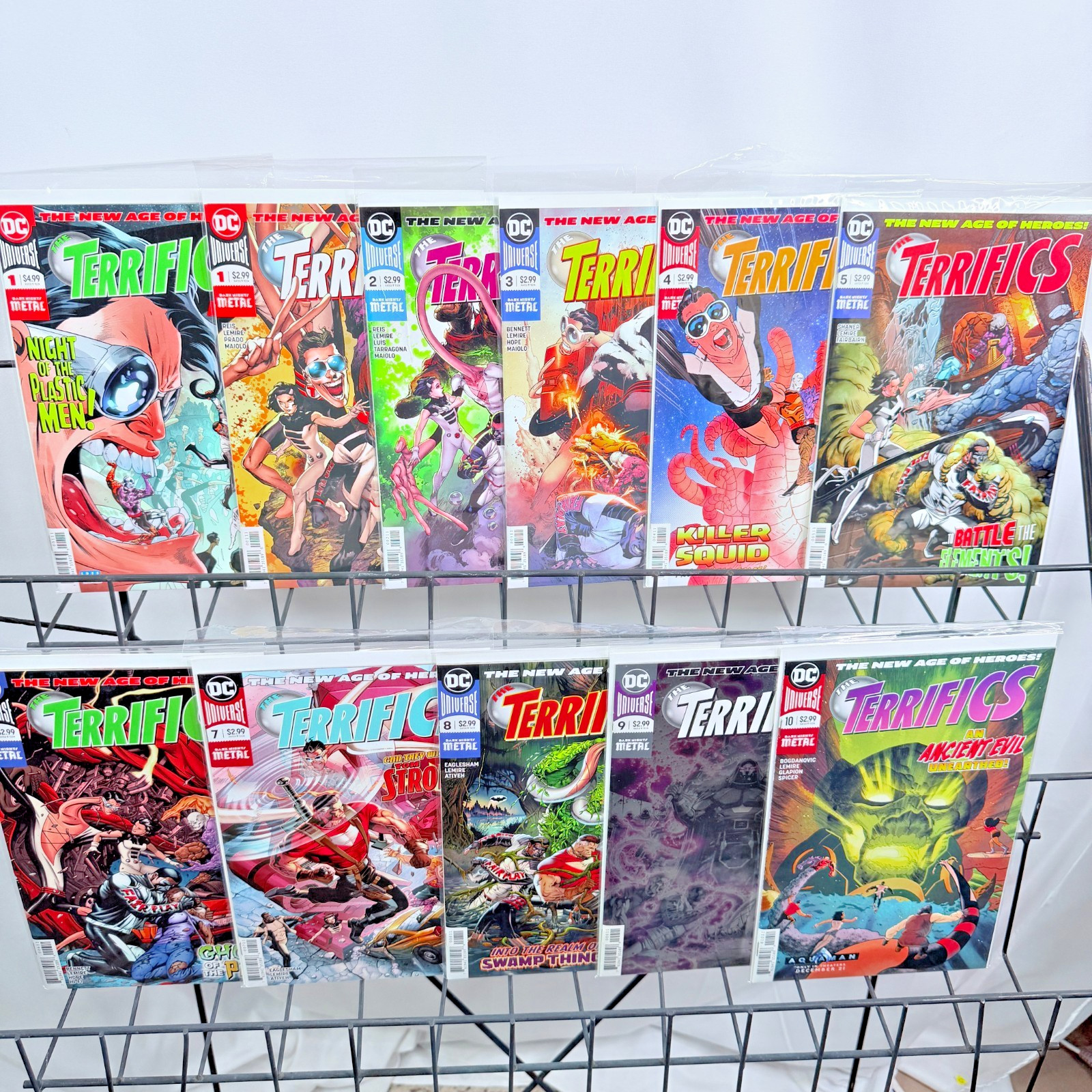 The Terrifics 1-10 Annual 1 lot Key 1st Terrifics Team