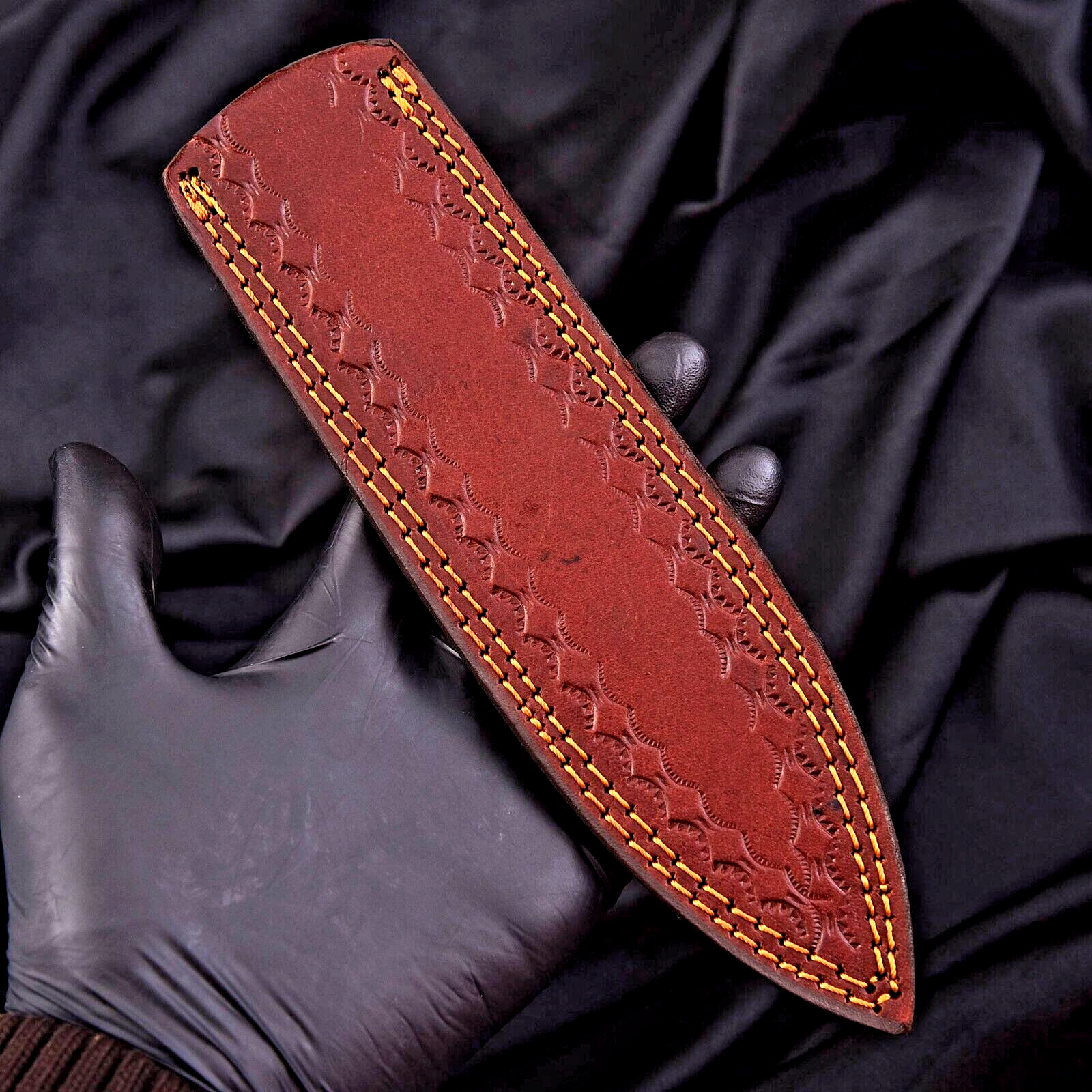 CUSTOM HANDMADE PURE COW LEATHER SHEATH FOR FIXED BLADE KNIFE COVER 1797 CUSTOM HANDMADE PURE COW LEATHER SHEATH FOR FIXED BLADE KNIFE COVER 1797