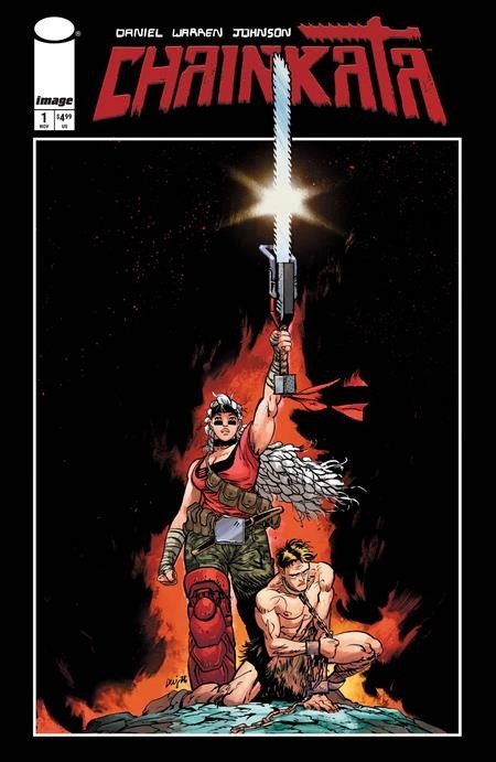 CHAINKATA #1 1:100 Daniel Warren Johnson Sword & Sorcery Foil CVR G – Pre-Order CHAINKATA #1 1:100 Daniel Warren Johnson Sword & Sorcery Foil CVR G – Pre-Order
